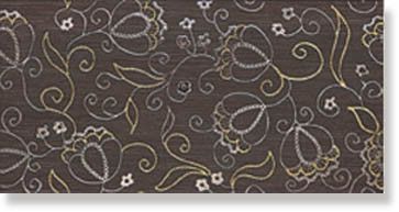 Декор Наоми коричневый (19.8x39.8)