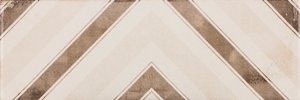 Керамическая плитка Patinee Creme Decor (10х30)