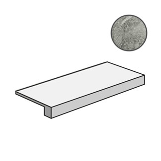 Ступень фронтальная Charme Extra Silver Scalino 620070000995 (33x120)