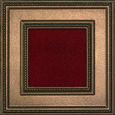 Декор P17113 Lirica Dec.bordeaux Formella (30x30)