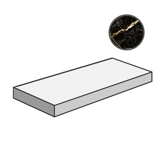 Ступень угловая правая Charme Extra Laurent Scalino Dx 620070001003 (33x120)