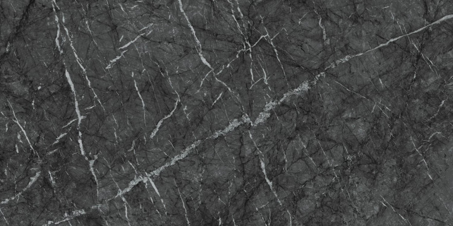 Керамогранит Marvel Grigio Intenso Lapp. (75x150) A7FU A7FU