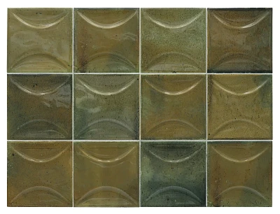 Керамическая плитка Hanoi Arco Wild Olive (10x10) 30025
