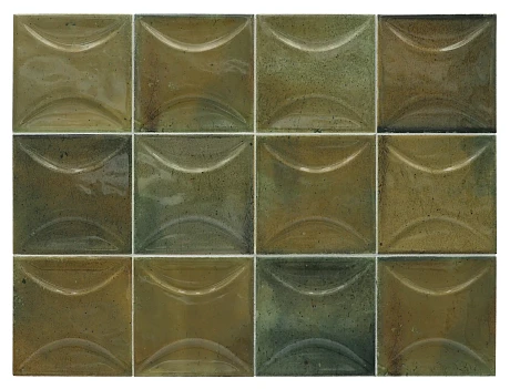 Керамическая плитка Hanoi Arco Wild Olive (10x10) 30025