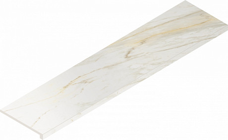 Ступень угловая правая Stellaris Carrara Ivory Scalino Ang Dx (33x120)