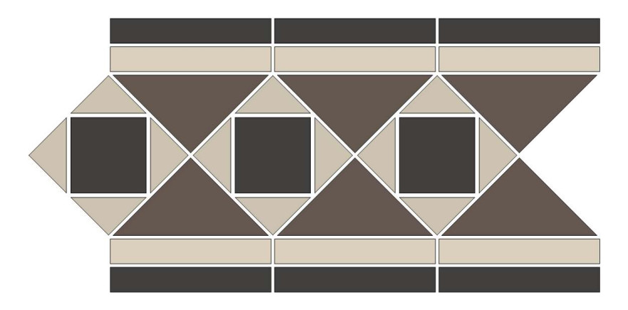Бордюр POZNAN BORDER (41.9x23.5)