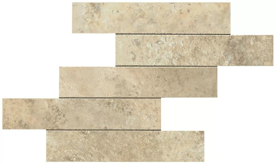 Мозаика Aix Blanc Brick Tumbled (37x37) A0UE A0UE