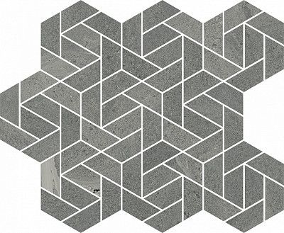 Мозаика Metropolis Graphite Dark Mosaico Icon 620110000156 (28.6x34.7)