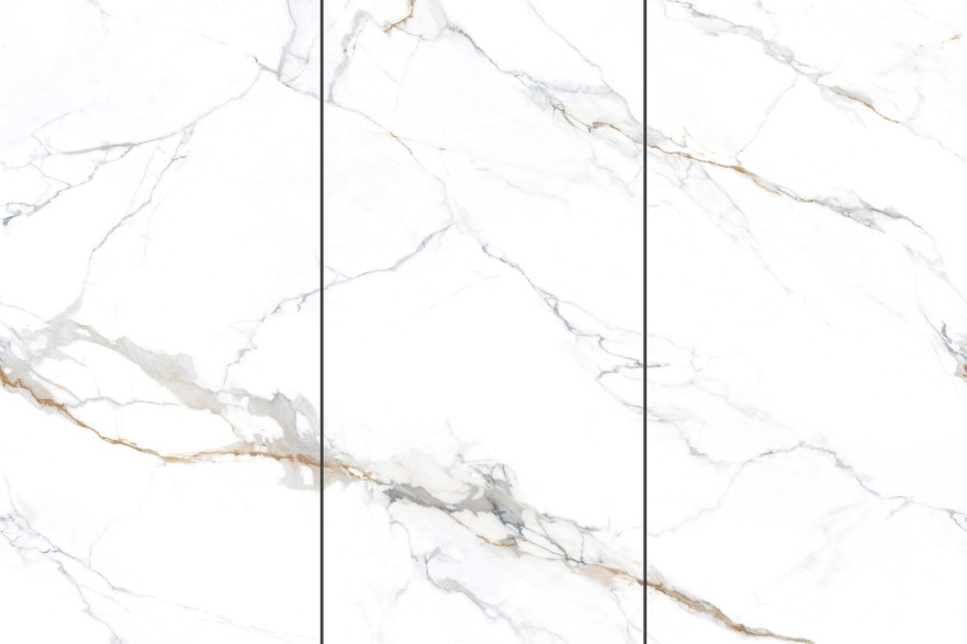 Керамогранит 6000 Carrara Gold NTT3001P (1200x2400) NTT3001P