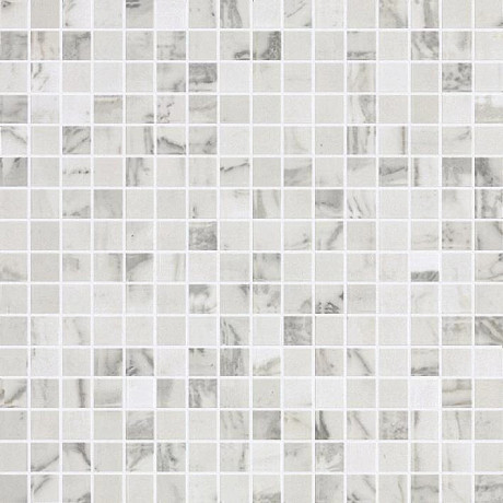 Мозаика Marvel Statuario Select Mosaico Lapp. (30x30) ADQC