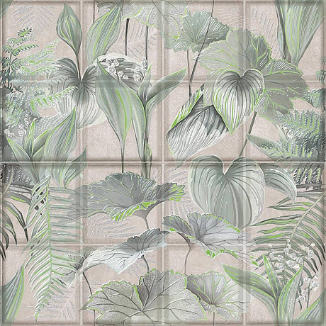 Панно MAIOLICA CREMA (2 шт) (63x63)