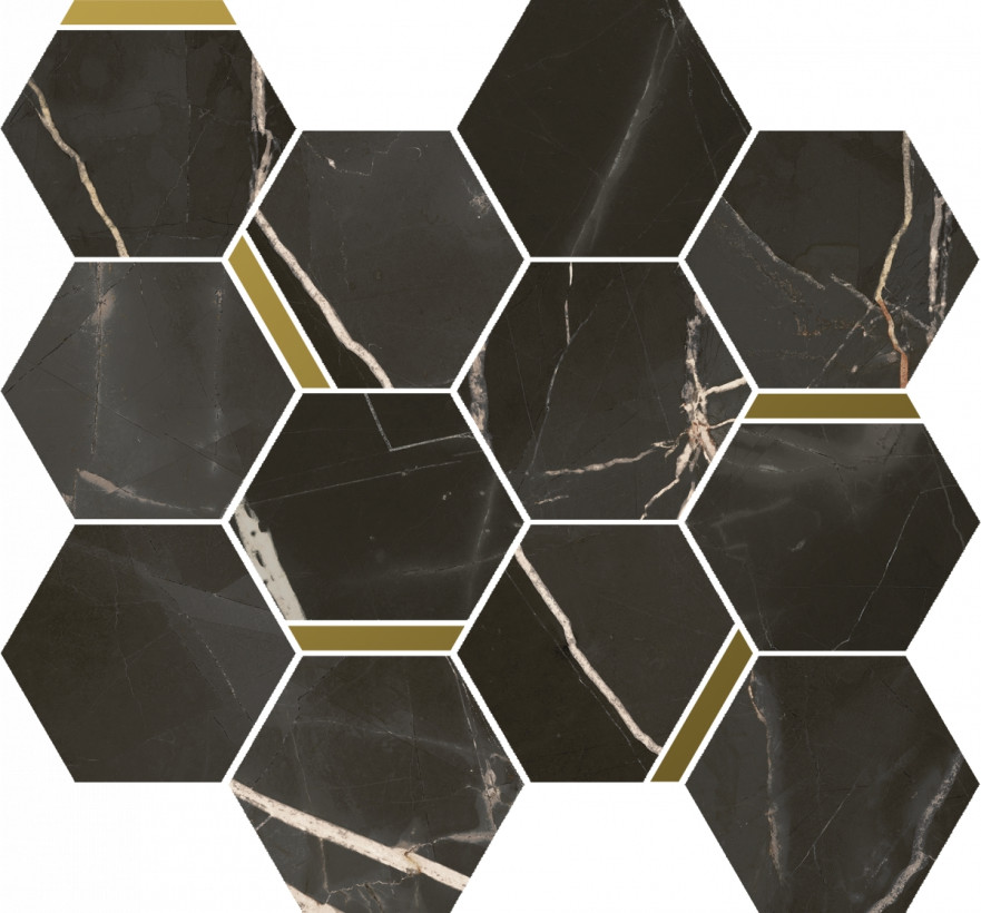 Мозаика Stellaris Absolut Black Mosaico Chic (36.8x26.9) 620110000226 620110000226