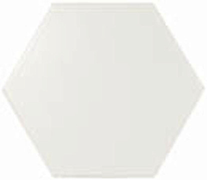 Настенная плитка Scale Hexagon White Matt
