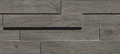 Мозаика Axi Grey Timber Brick 3D (20x44) AMWD