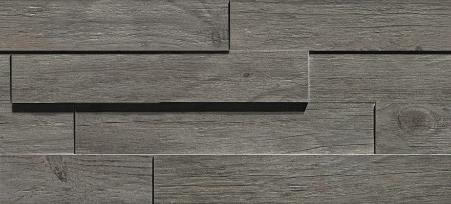 Мозаика Axi Grey Timber Brick 3D (20x44) AMWD AMWD