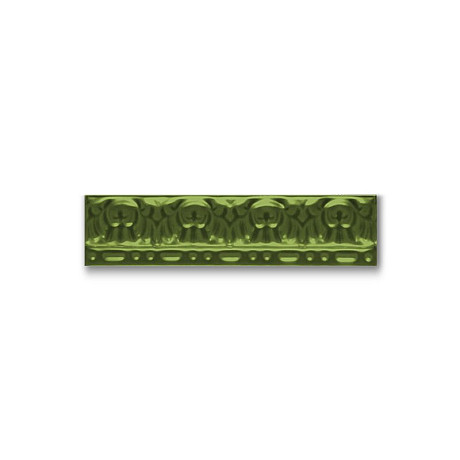 Бордюр Zocalo Moldura Relieve Verde (5x20)