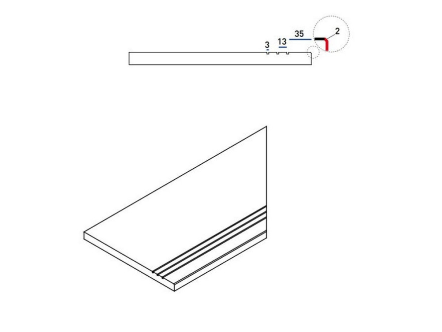 Orobico Bordo Grip Dx 620090000727 (30x60) 620090000727