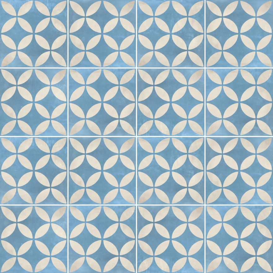 Керамогранит Venti Boost Blue Carpet 1 (20x20) A3OR A3OR
