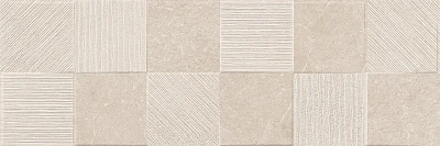 Керамическая плитка R8HU Eterna Blanco Struttura Quadro 3D rett. 30x90