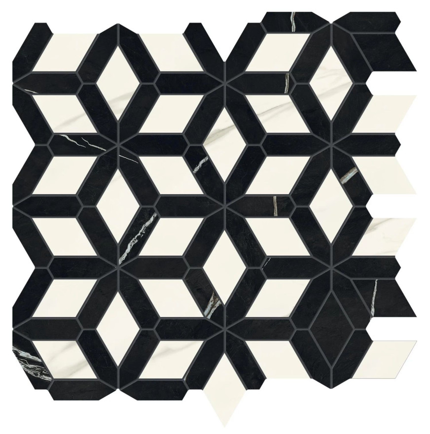 Мозаика Marvel Meraviglia Black Origin Diamond Lapp. AJQ8 (46.6x284.6) AJQ8