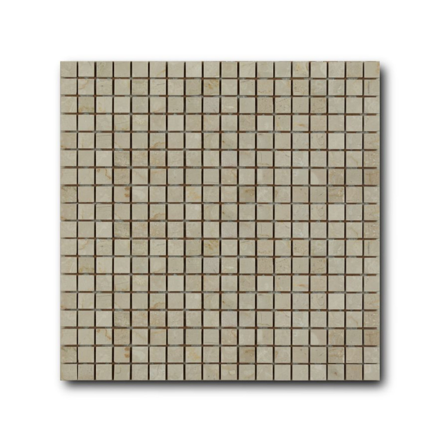 Мозаика из натурального камня Art Natura Marble Mosaic Botticino Fiorito mm-batticfior (15x15) mm-batticfior
