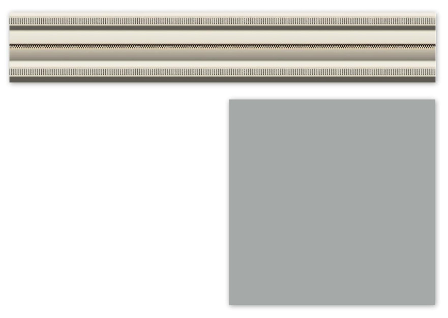 Бордюр Garden Listelo Classic Gris (5х30) HRL000024