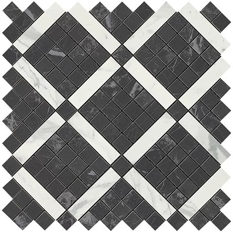 Мозаика Marvel Noir Mix Diagonal Mosaic (30.5x30.5) 9MVH
