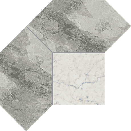 Мозаика Charme Extra Silver Mosaico Polygon (21x28.5) 620110000083