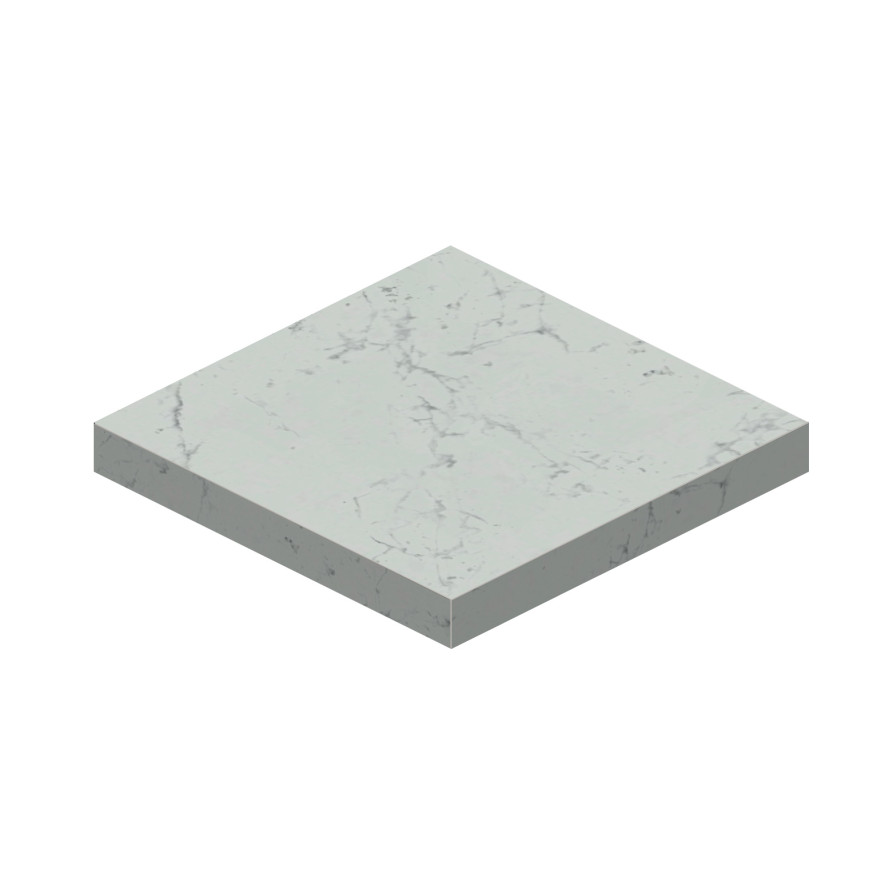 Ступень Marvel Carrara Pure Scalino Ang. Sx (33x33) ATEC ATEC
