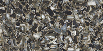 Керамогранит Ultra Agata AGATA BLАCK Luc. Shiny (300x150) 6 mm UA6L300611