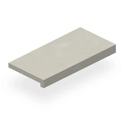 Ступень фронтальная Rinascente Resin White Sc. Fro. /Рин.Ре. Вайт(33x160)