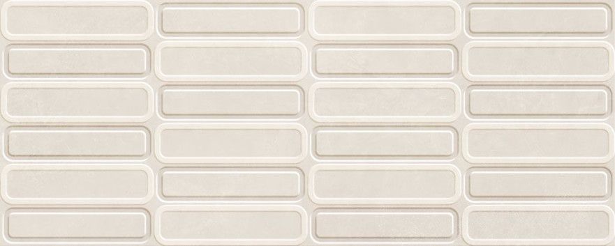 Керамическая плитка Alure Oval Ivory 30*75
