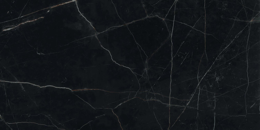 Керамогранит Marvel Black Atlantis Lapp. (75x150) A7FV A7FV