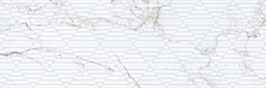 Декор 9547 Iguazu White Relieve (30х90) PCD000047