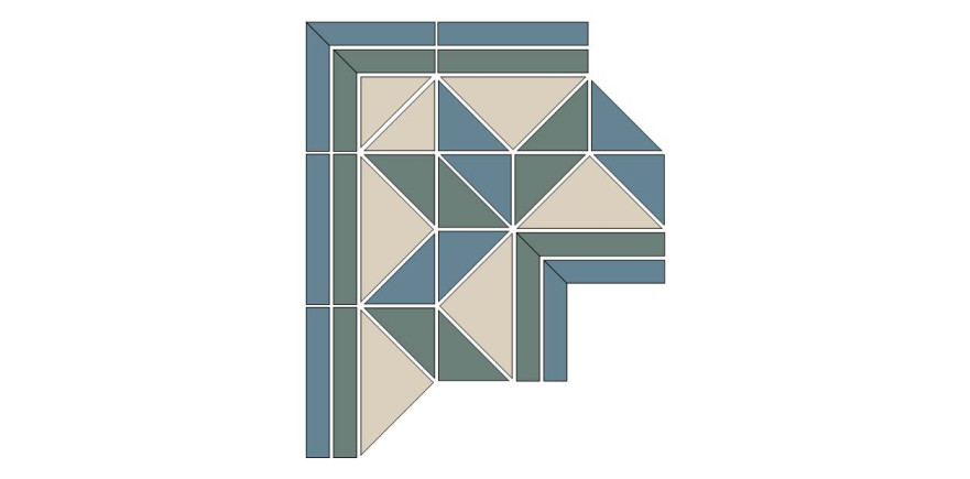 Угол RICHMOND GREEN Cornerx (40x26.1x24.1)