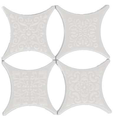 Декор Estrella Set Core Blanco (4 вида в ассорт.)