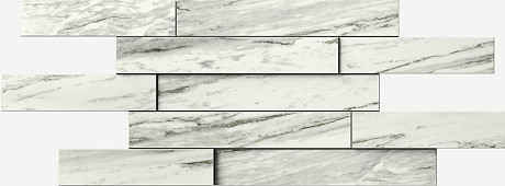 Мозаика Skyfall Bianco Brick 3D 620110000104 (28x78)