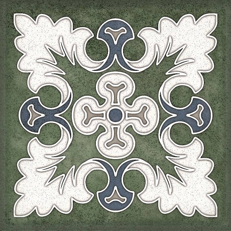 Плитка SMALTO DECOR 1 VERDE (15x15)