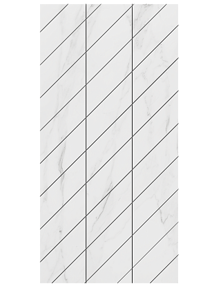Фальшмозаика SM01 Corner 29,8x59,8x10 полиров. (правый)