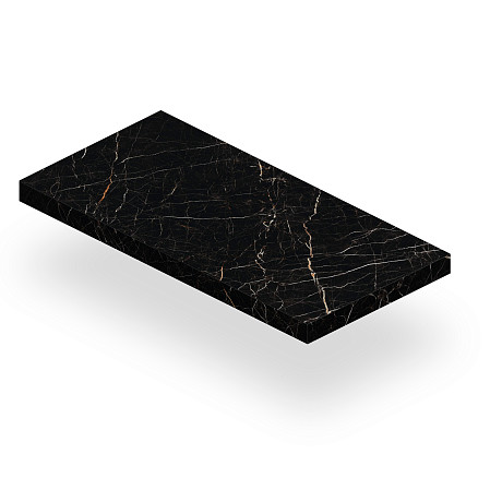 Ступень угловая левая Allure Imperial Black Scalino Angolare Sx 620070001738 (33x120)
