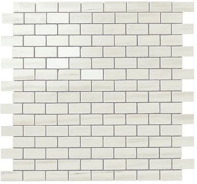 Мозаика Marvel Bianco D. Mosaico Lapp. Burattato (29.8X29.8) AS31