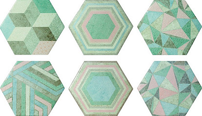 Керамогранит Portland Hexagon Deco