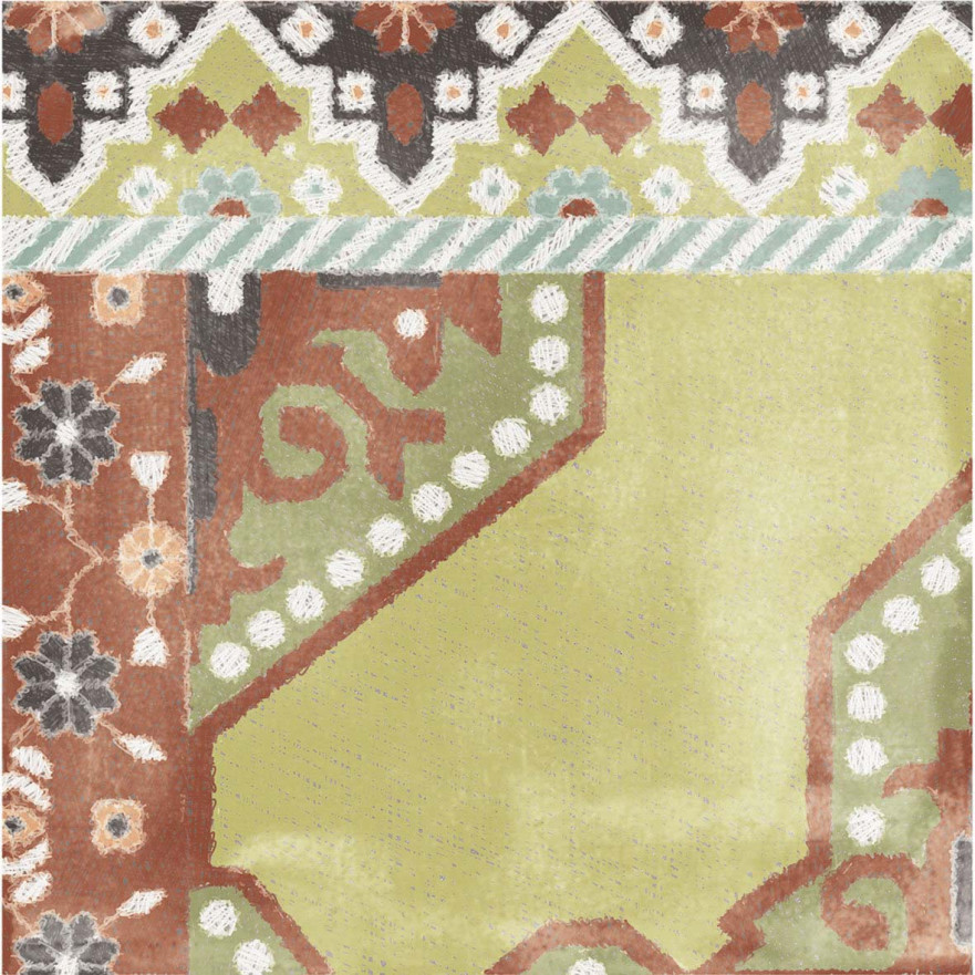 Керамогранит Play Carpet mix multicolor PF60003351 (20x20) PF60003351