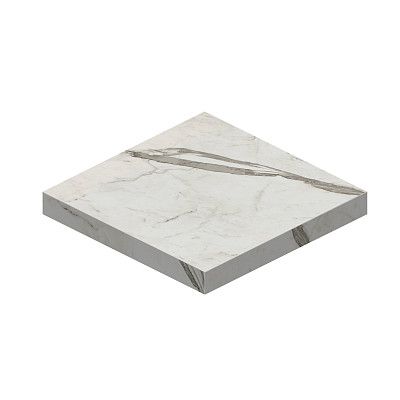 Ступень Marvel Statuario Supremo Scalino Ang. Silk (37.5x37.5) A45I