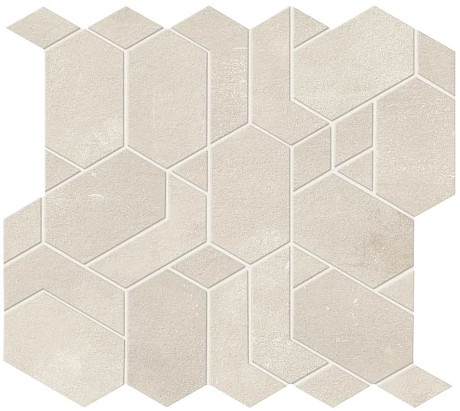 Мозаика Boost White Mosaico Shapes (31x33.5) AN63