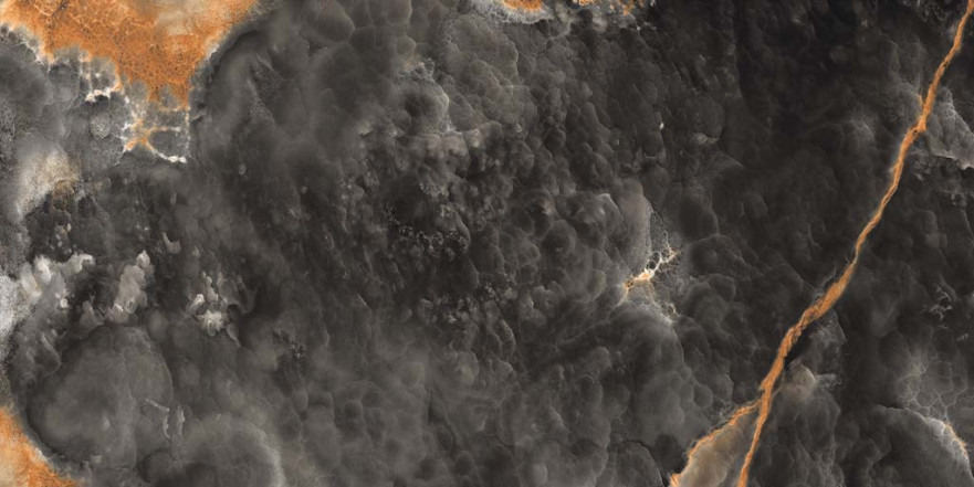 Керамогранит Volcanic Nero Shiny Sugar 60*120