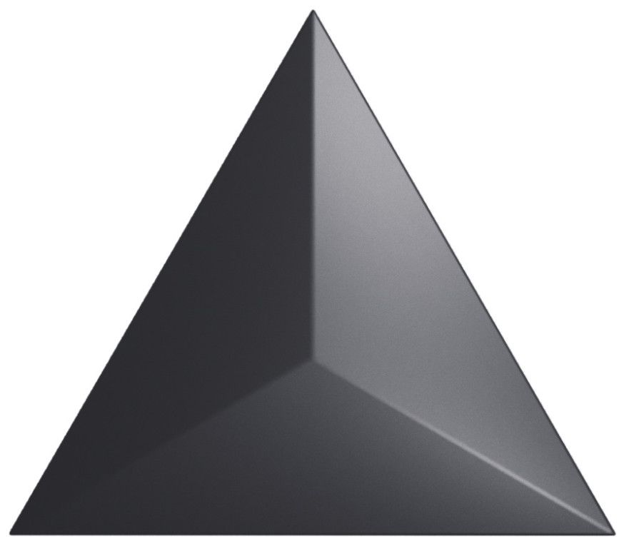 Керамическая плитка Traingle Level Black Matt (15x17) 218242 218242