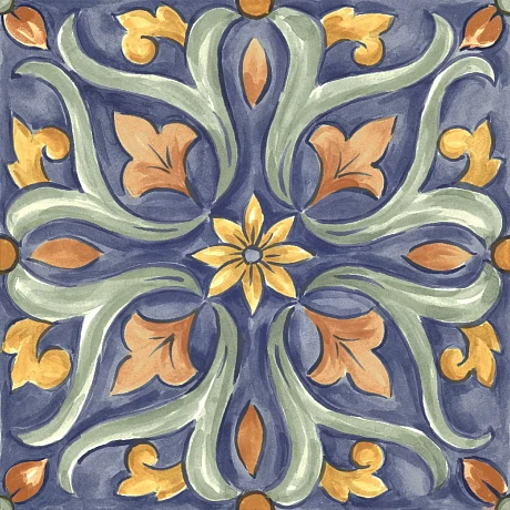 Керамогранит RC8K Amuri Decoro Maiolica Tappeto 4 Glossy 20х20 RT