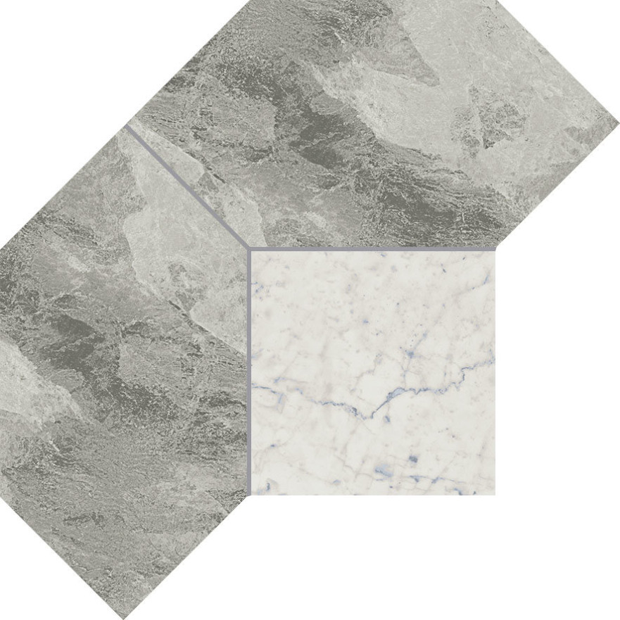 Мозаика Charme Extra Silver Mosaico Polygon (21x28.5) 620110000083 620110000083