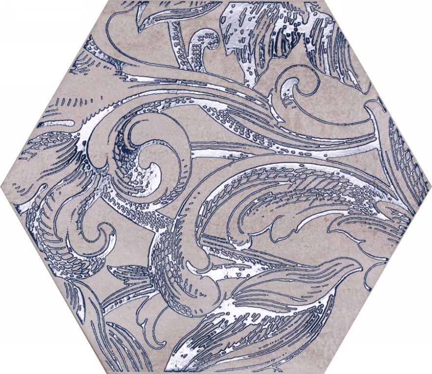 Декор Esagona Fuori damasco Mix S/6 (24x27.7) 1073734 1073734